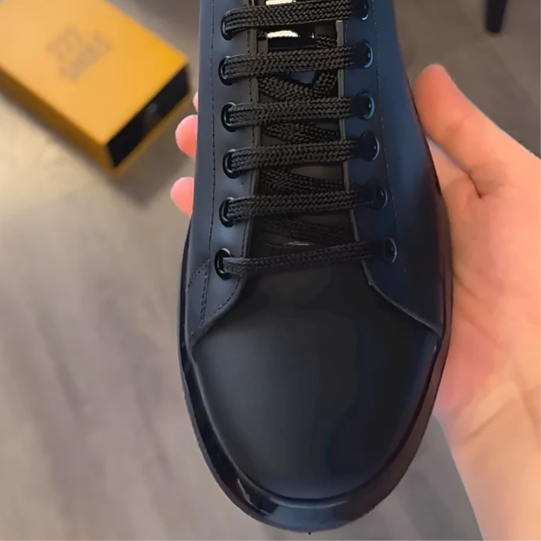 Zapatos de cuero con suela resistente para hombre®