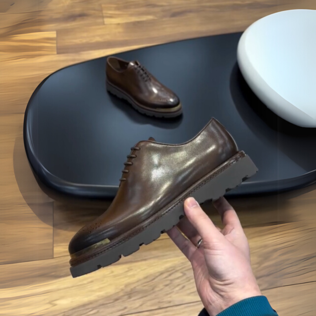 Mocasines con Suelas Ergonómicas de cuero para hombre