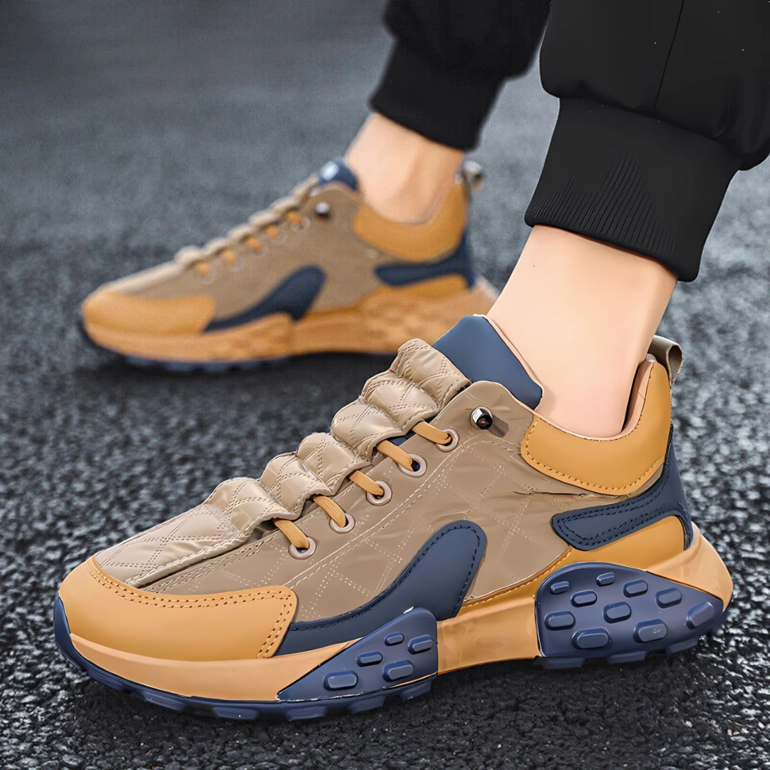 Zapatos deportivos resistentes al agua con suelas duraderas para hombre