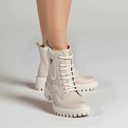 Botas estilo militar para mujer