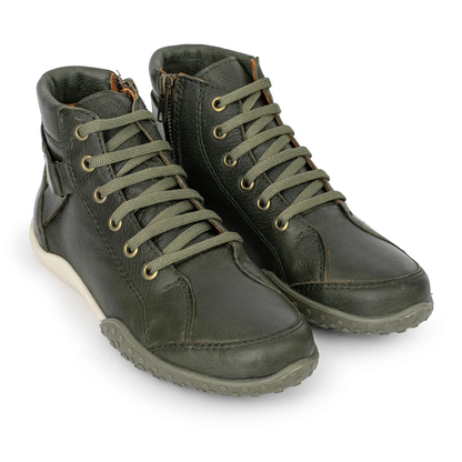 Botín de Estilo Militar en Cuero para Hombre®