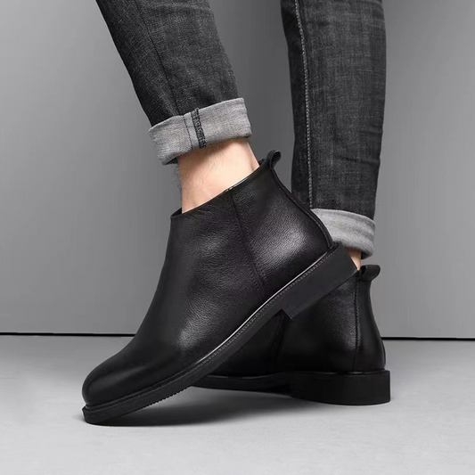 Zapatos de Cuero Antideslizantes para Hombre