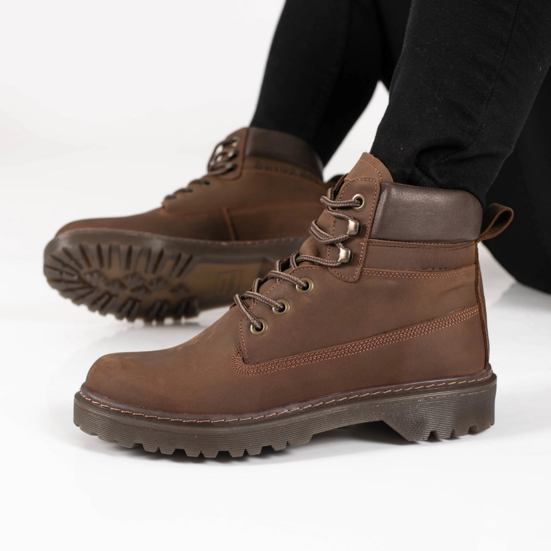Botas de cuero genuino para hombre®