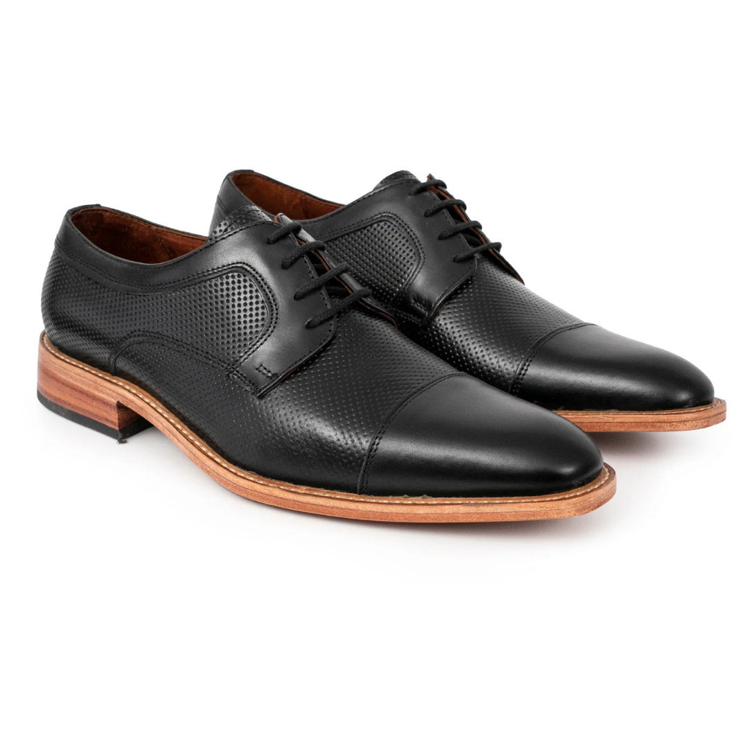 Zapatos de cuero elegantes con suela ortopédica para hombre