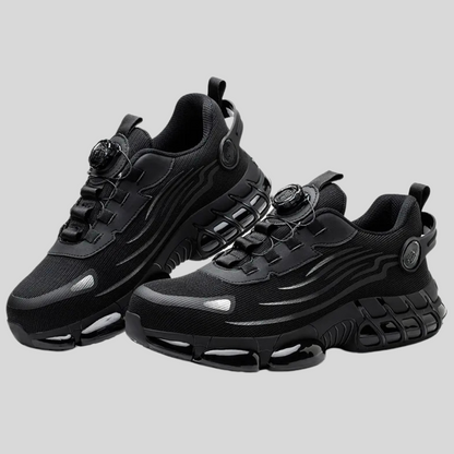 Botas de seguridad para hombre con hebilla giratoria