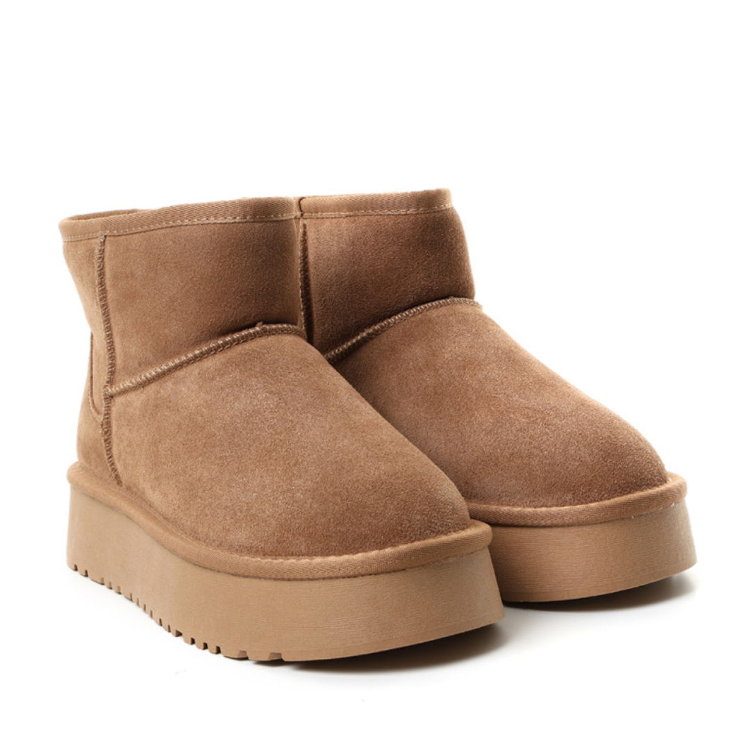 Botín Elegante de Piel Genuina con Máximo Confort Térmico Para Mujer®