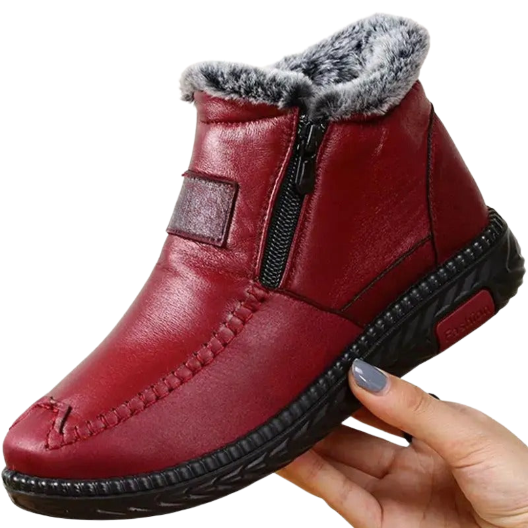 Botas Polares de Cuero para Mujer
