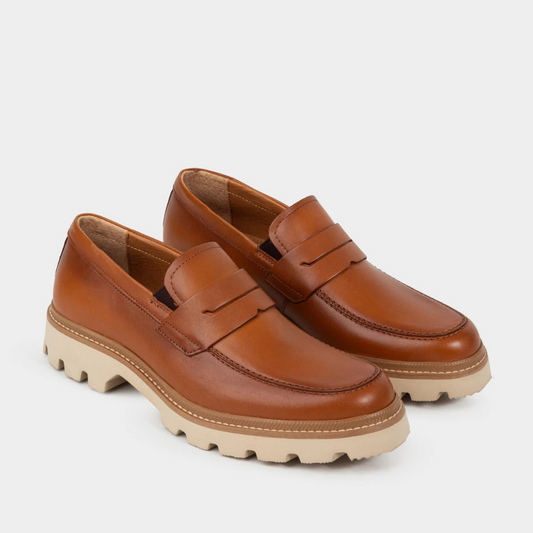 Zapatos de cuero con suelas ergonómicas