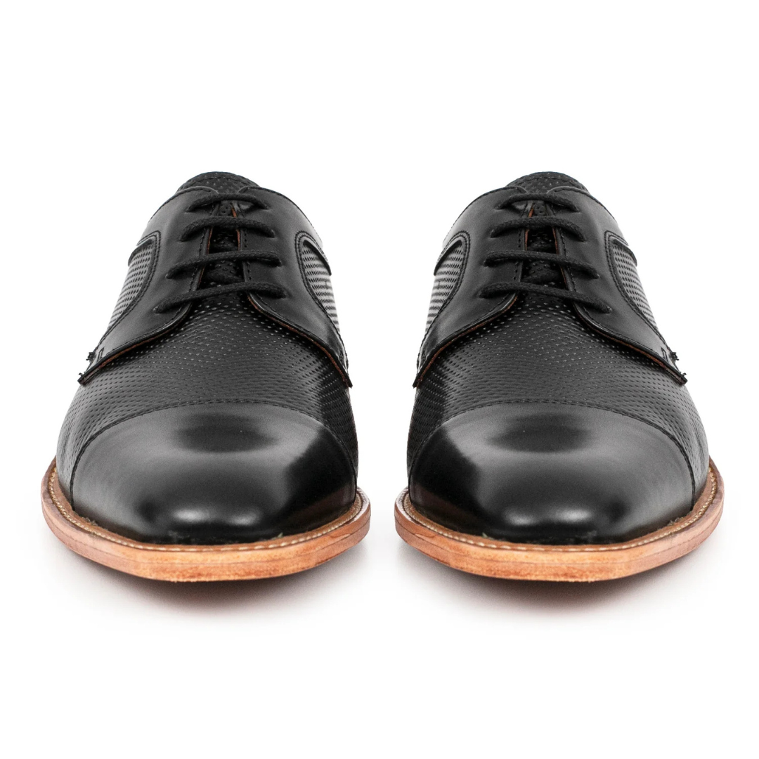 Zapatos de cuero elegantes con suela ortopédica para hombre