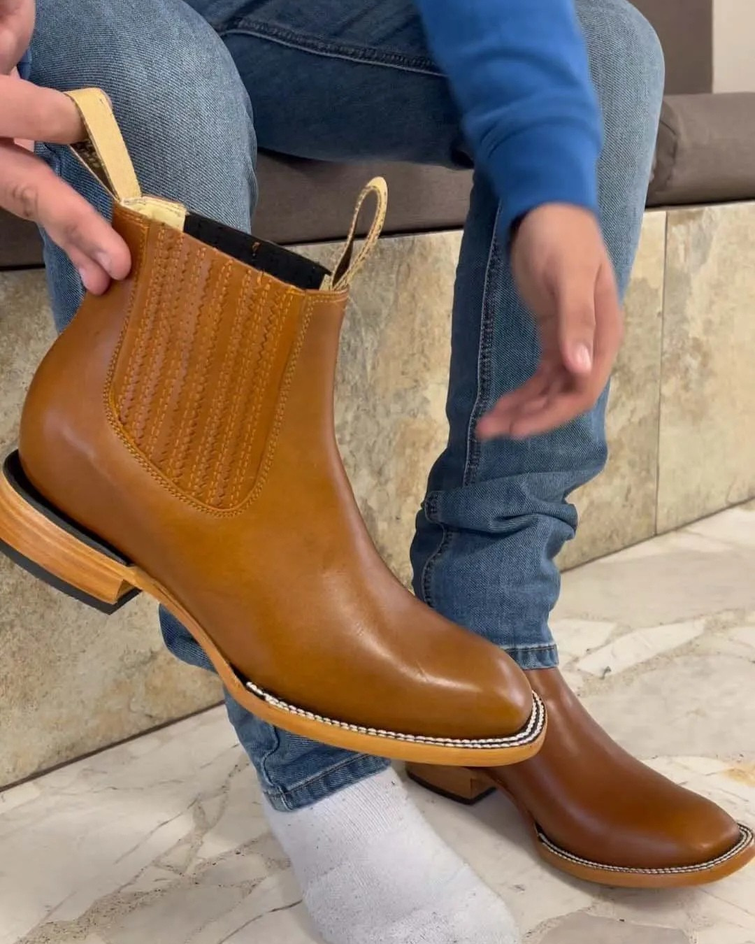 Botines de Cuero Premium para Hombres