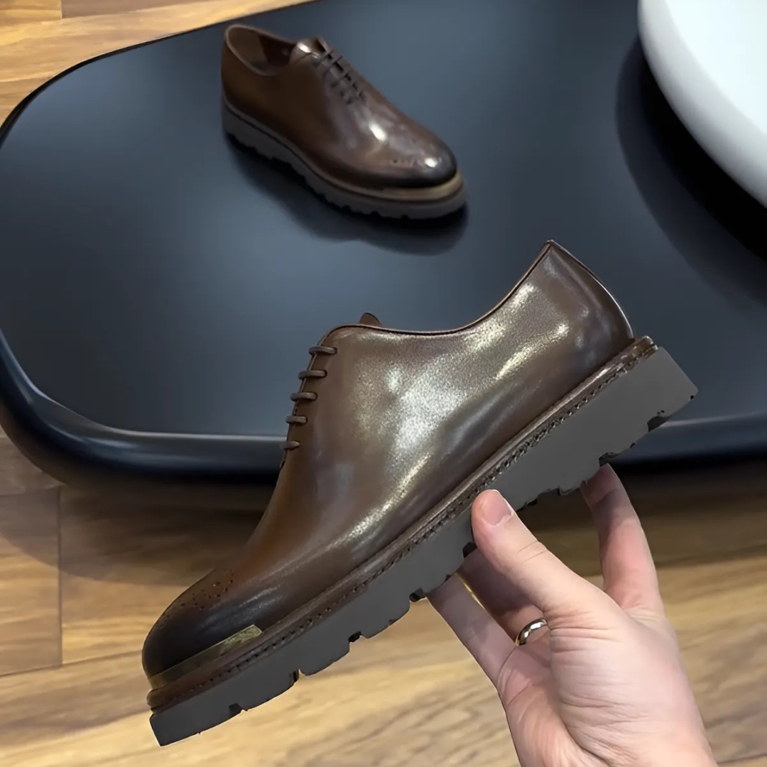 Mocasines con Suelas Ergonómicas de cuero para hombre®