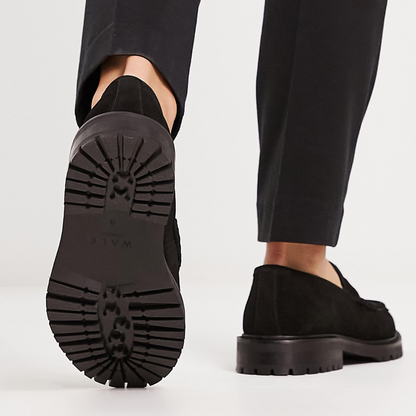 Elegante mocasines de ante para hombre®