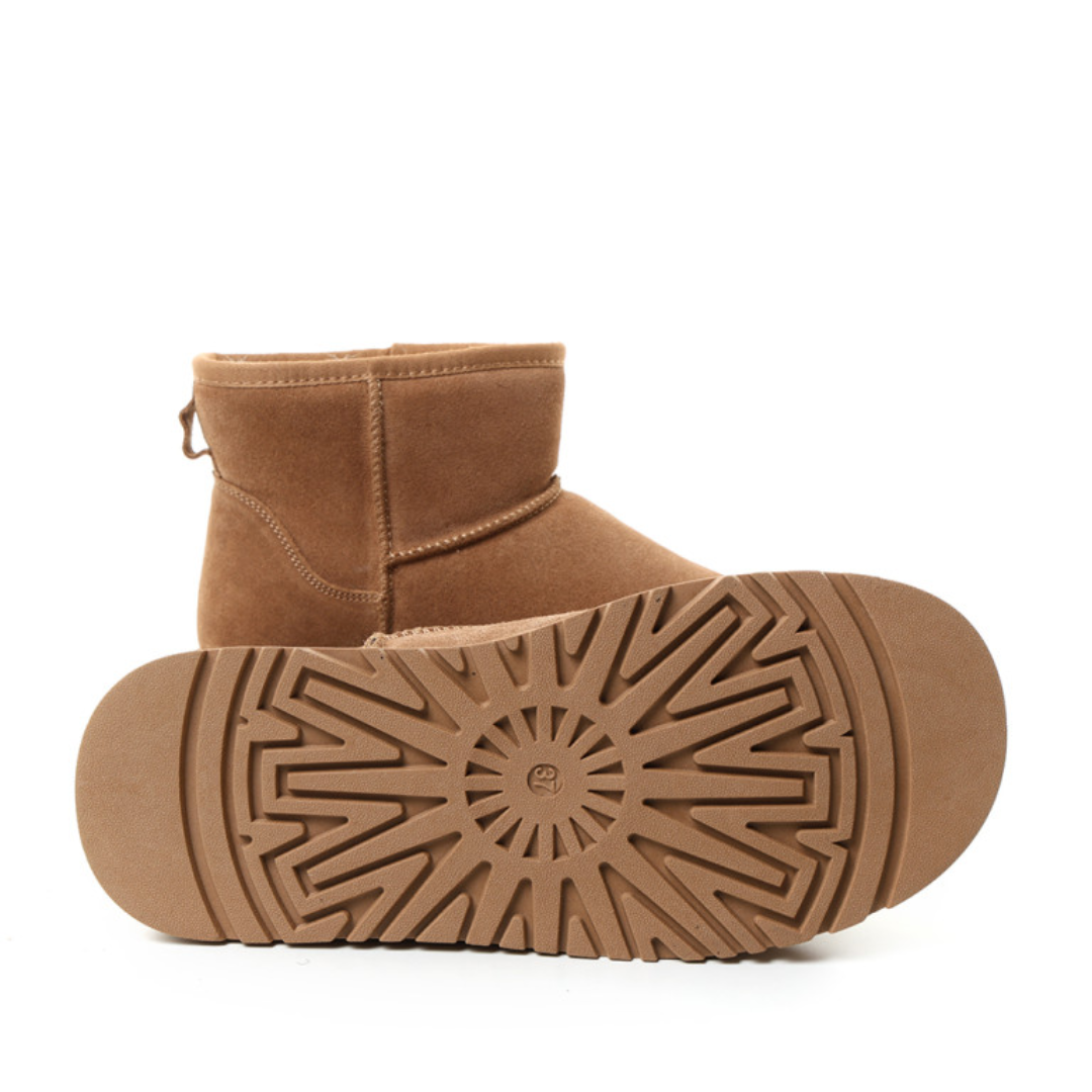 Botín Elegante de Piel Genuina con Máximo Confort Térmico Para Mujer®