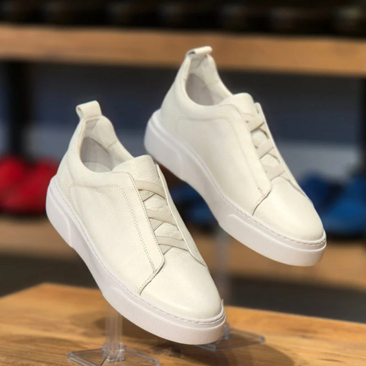 Zapatos ortopédicos con cordones para hombre