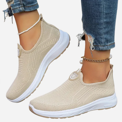 Zapatos de malla transpirables sin cordones para mujer®