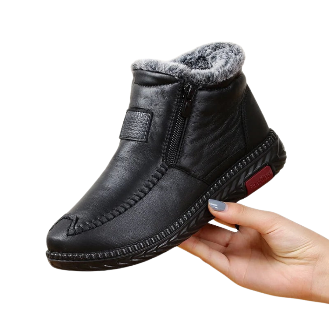 Botas Polares de Cuero para Mujer