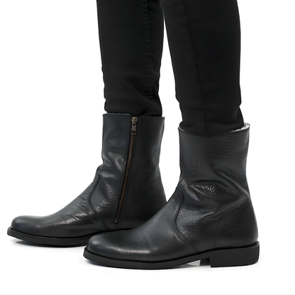 Bota de Cuero con Interior Abrogado para Hombre
