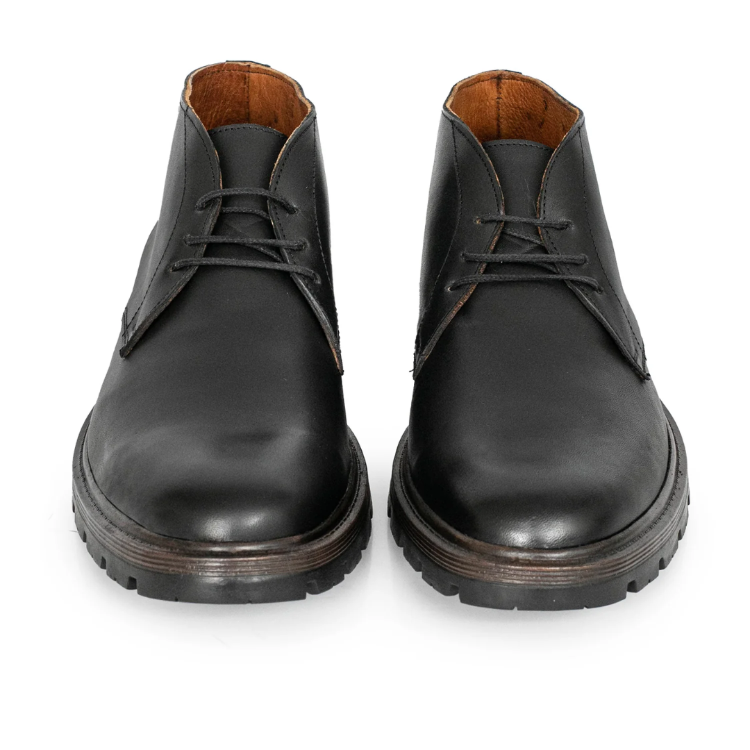 Bota Clásica de Cuero para Hombre