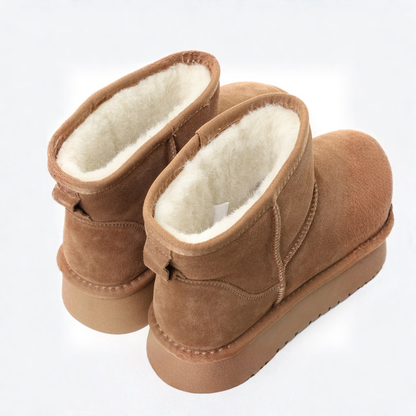 Botín Elegante de Piel Genuina con Máximo Confort Térmico Para Mujer®