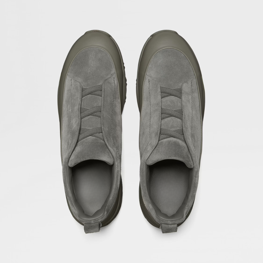 Zapatos de cuero y ante para hombre