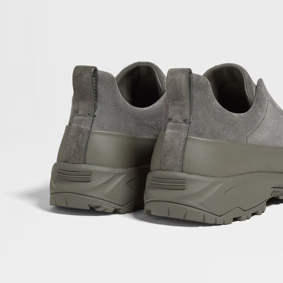 Zapatos de cuero y ante para hombre