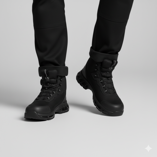 Calzado de seguridad con punta de acero y suela de Kevlar para hombre