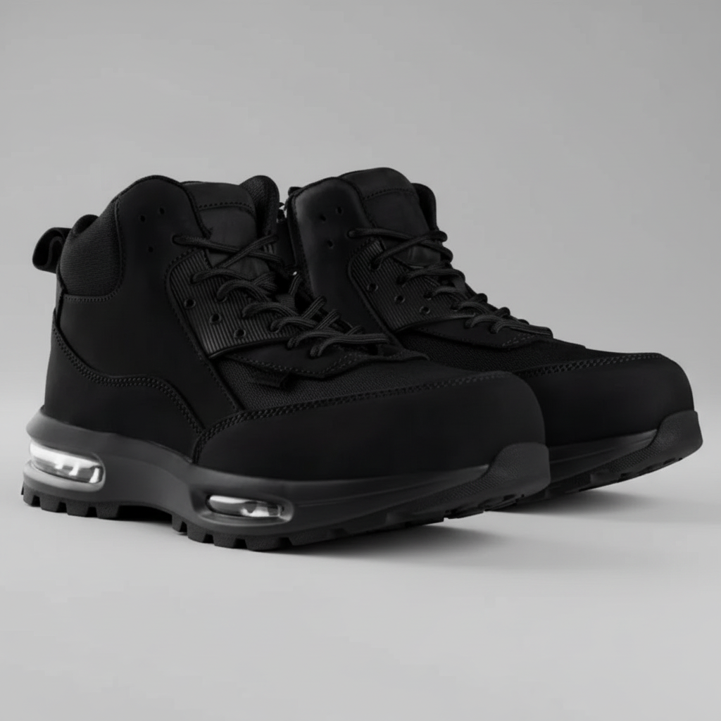 Botas de Seguridad para Trabajo con Cremallera Lateral