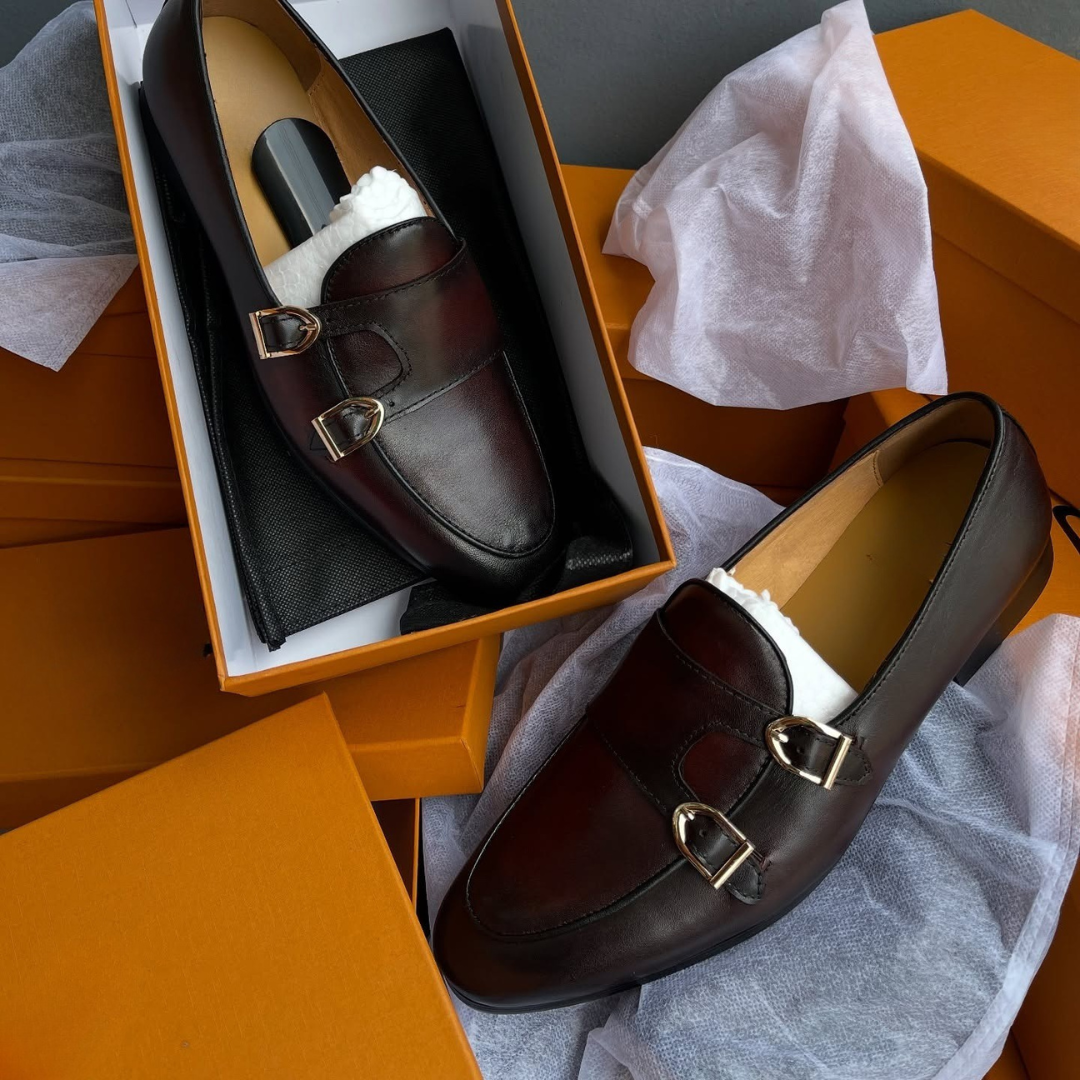 Mocasines con Suelas Ortopédicas de cuero para hombre