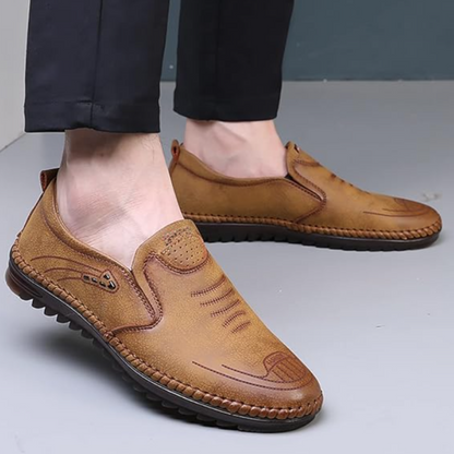 Mocasín informal de cuero para hombre Comodidad y estilo