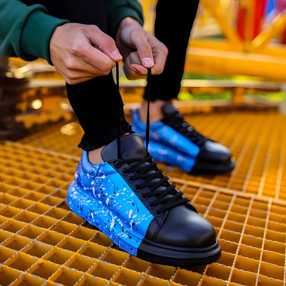 Zapatos de estilo urbano con suela ergonómica para hombre