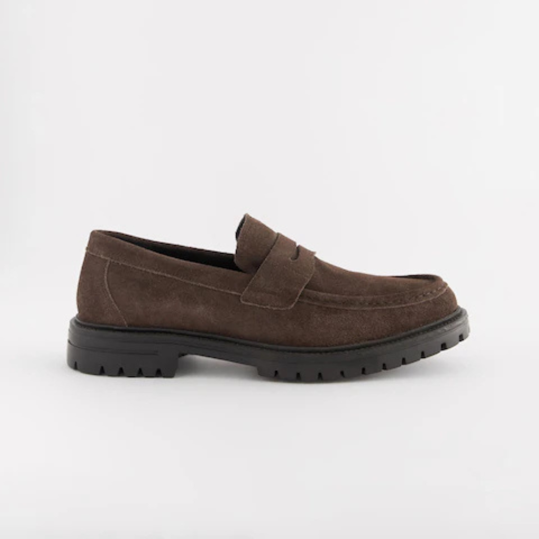 Elegante mocasines de ante para hombre®