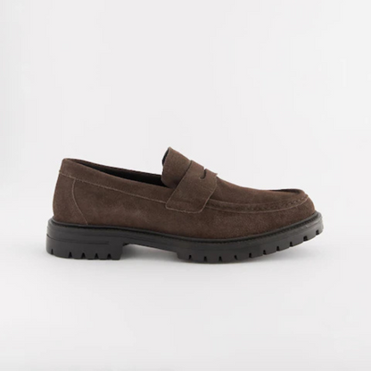 Elegante mocasines de ante para hombre®