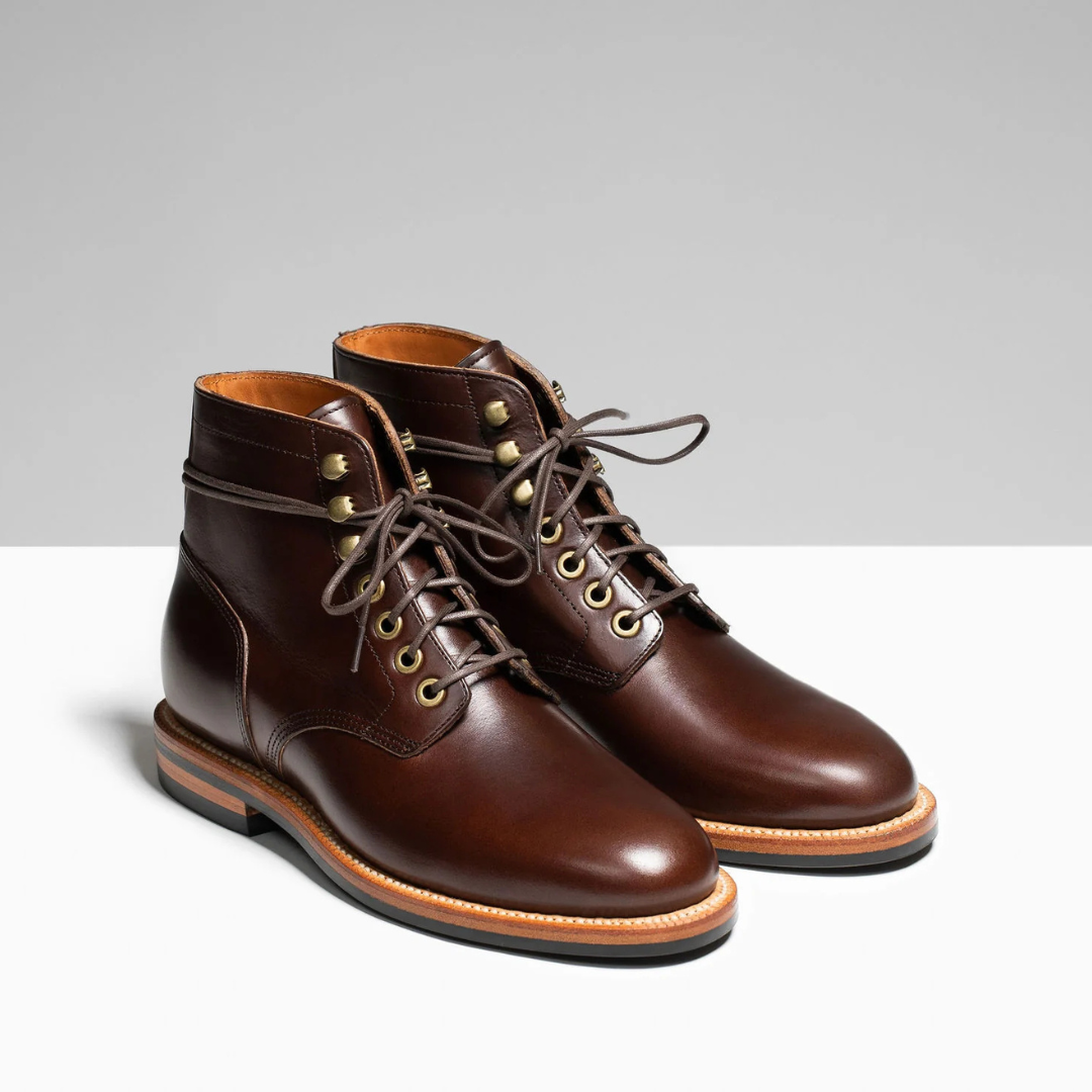 Botas de Cuero con Suelas Ergonómicas para Mujer