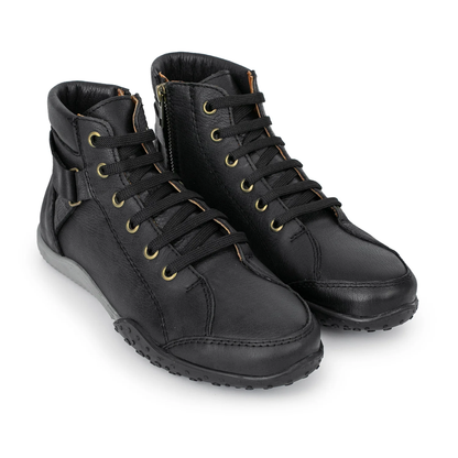 Botín de Estilo Militar en Cuero para Hombre®