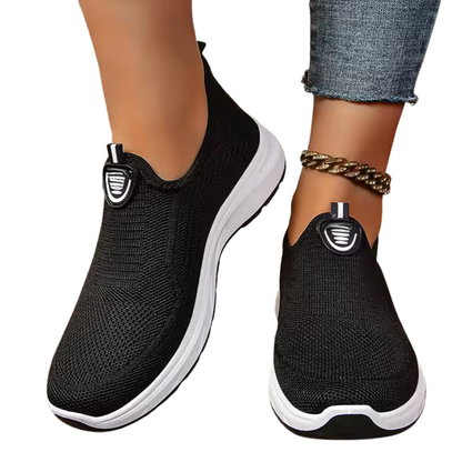 Zapatos de malla transpirables sin cordones para mujer®