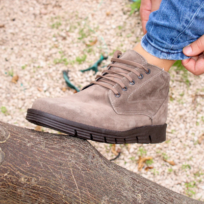 Botines casuales con suela cómoda para hombre